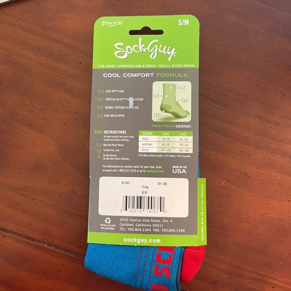 Sockguy Trike socks‎